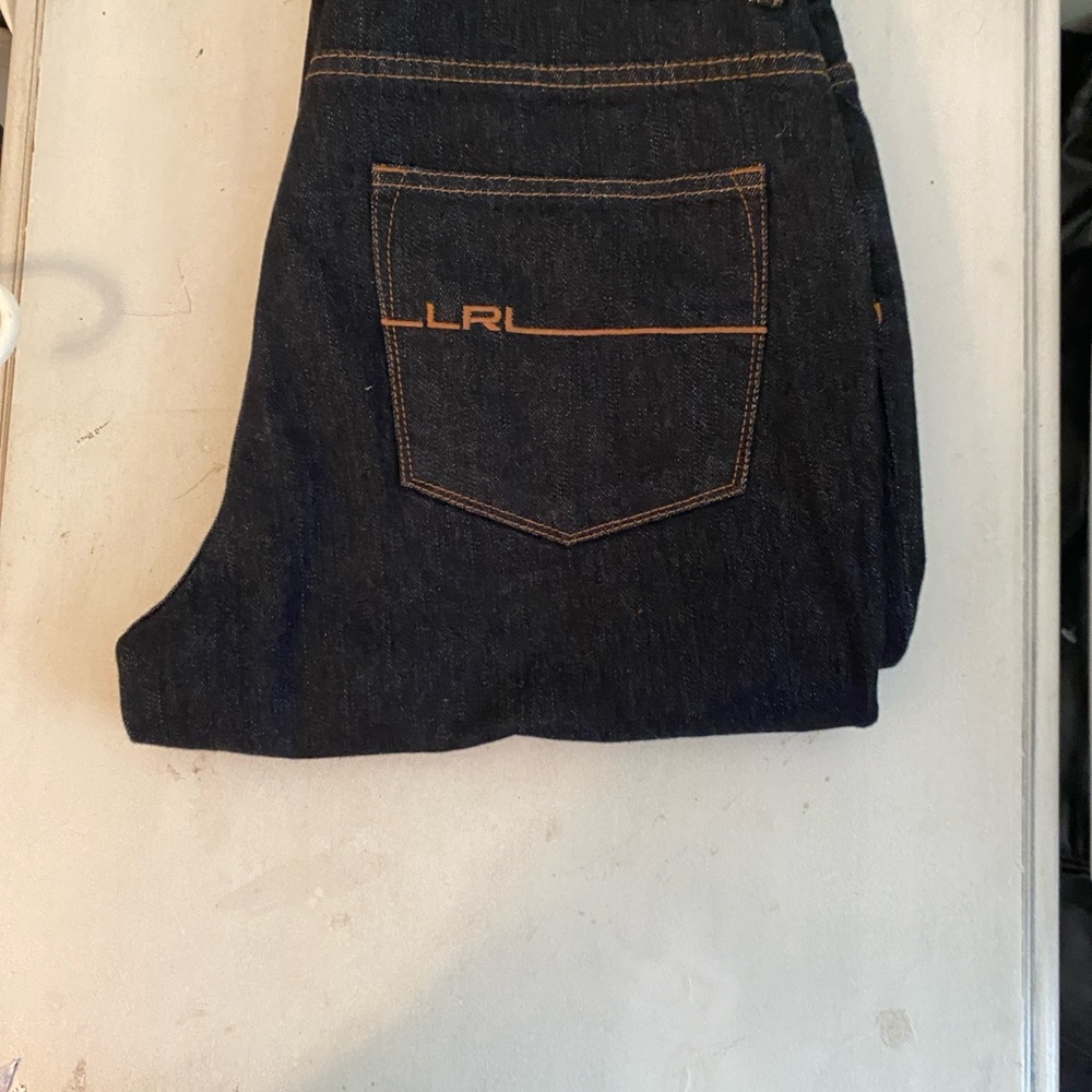 Ralph Lauren LRL Black Denim Jeans
